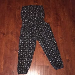 Mudd strapless romper